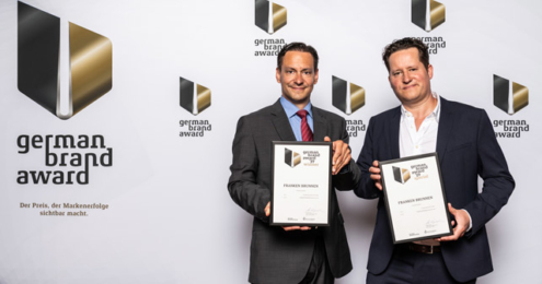 Franken Brunnen German brand award 2019