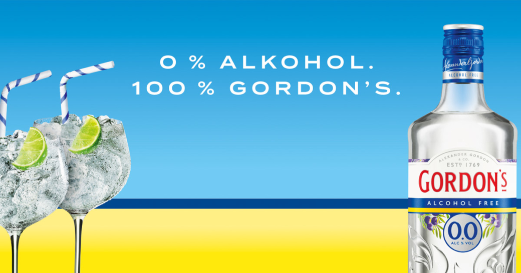 OFF Gordon\'s Free 40% Alcohol 70cl,