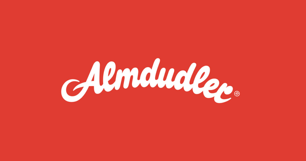 Almdudler Logo rot