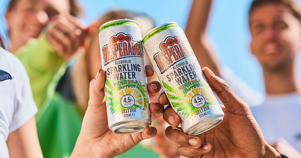 Desperados enters hard seltzer market with launch of Alcoholic Sparkling  Water 