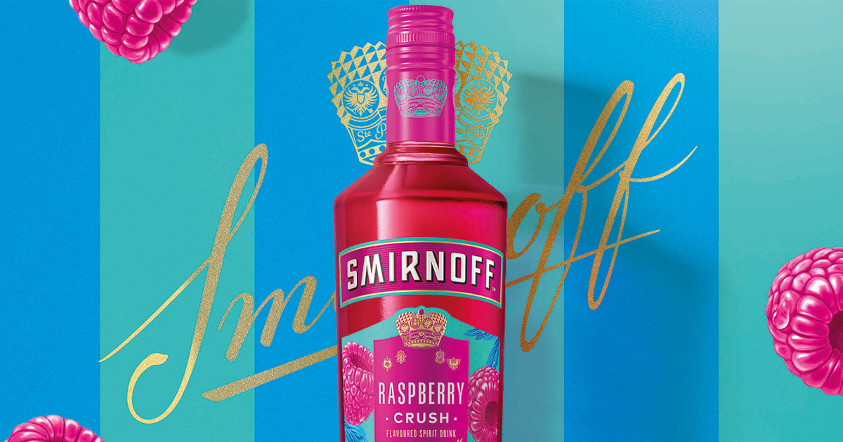 Himbeer-Boost: DIAGEO launcht Smirnoff Crush Raspberry