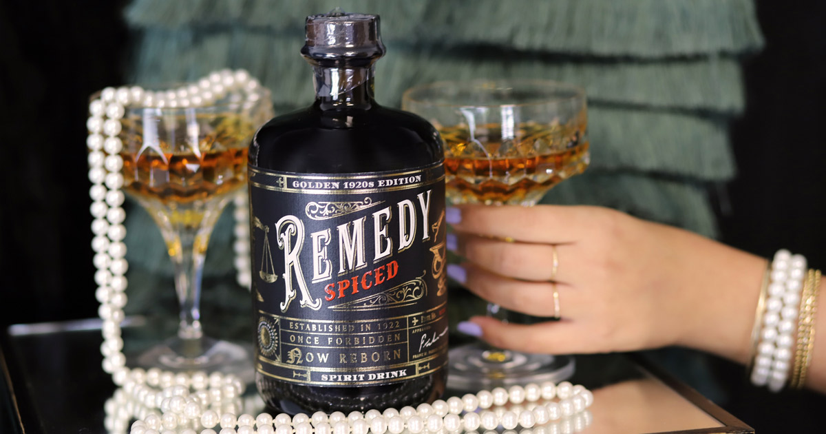 Remedy Rum zelebriert Geburtsstunde mit 20s „Golden Edition“ limitierter