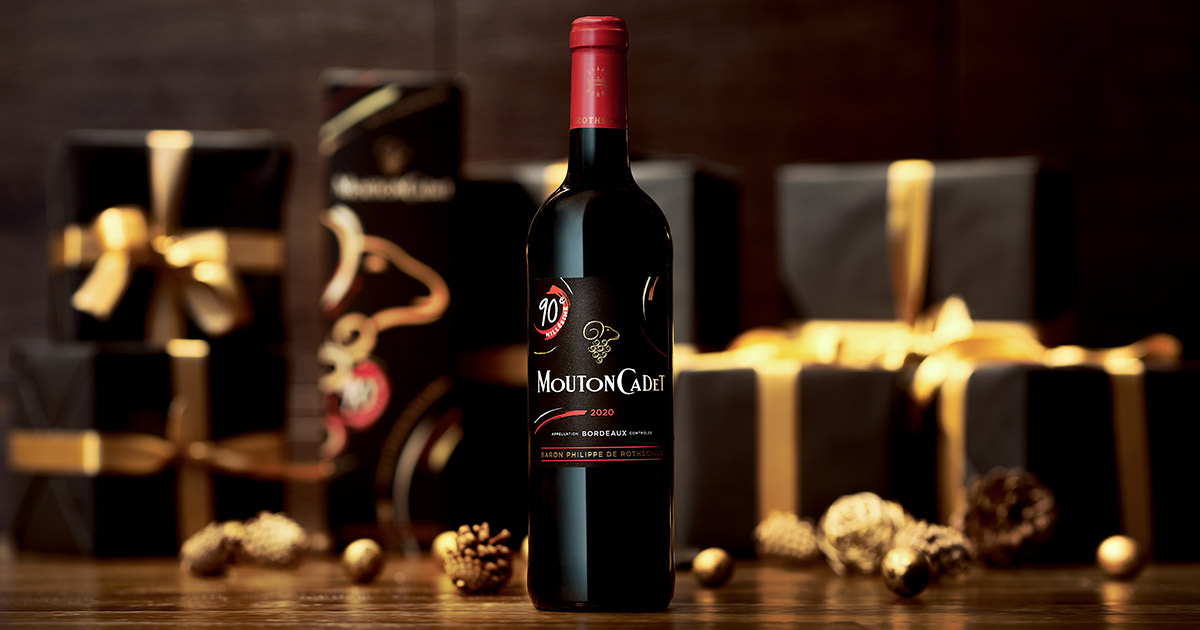 Mouton Cadet Rouge 90 Jahre