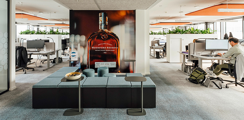 brown-forman open office space