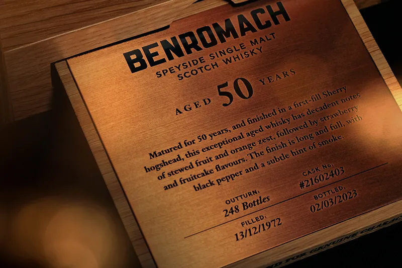 Benromach 50 y.o.