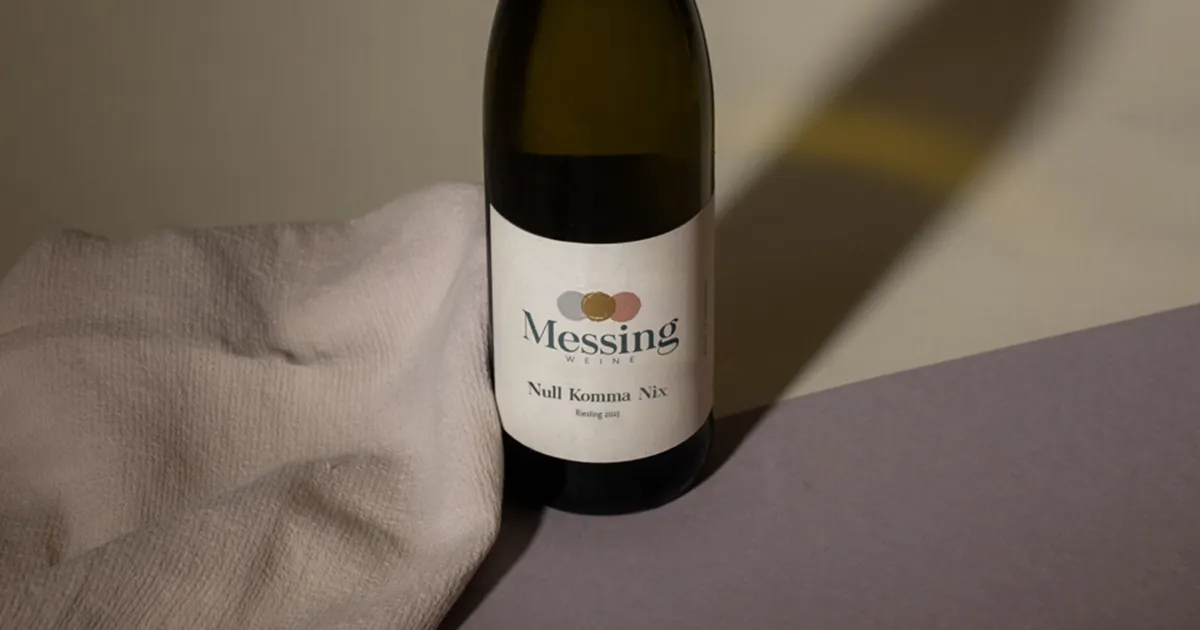 Messig Null Komma Nix Riesling