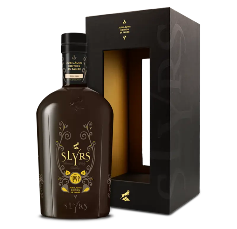 SLYRS Jubiläums Edition 25 Jahre Flasche