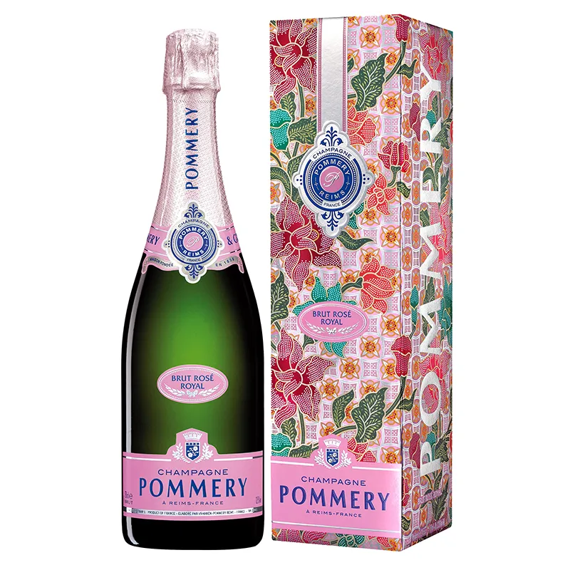 Champagne Pommery Brut Rosé Royal „Batik“