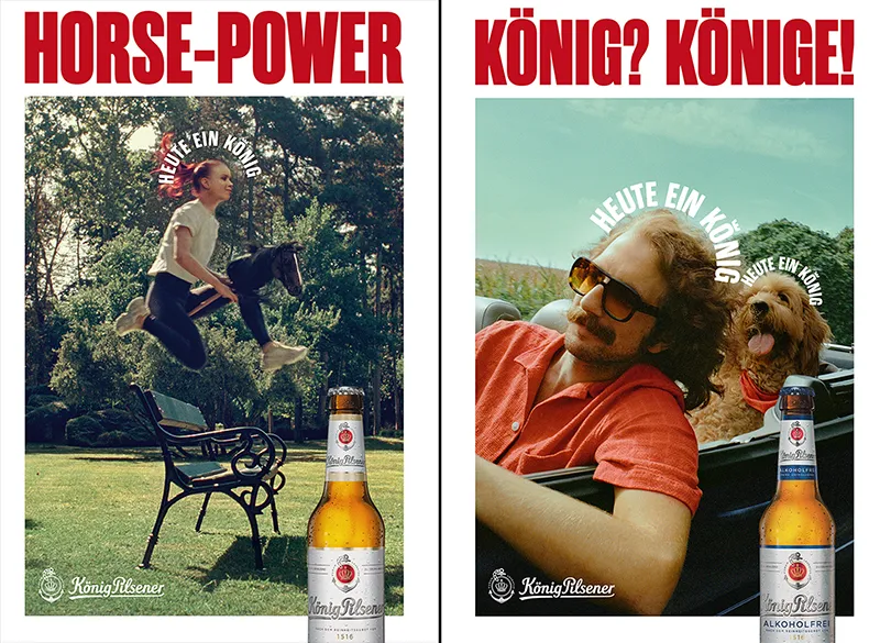 König Pilsener Heute ein König