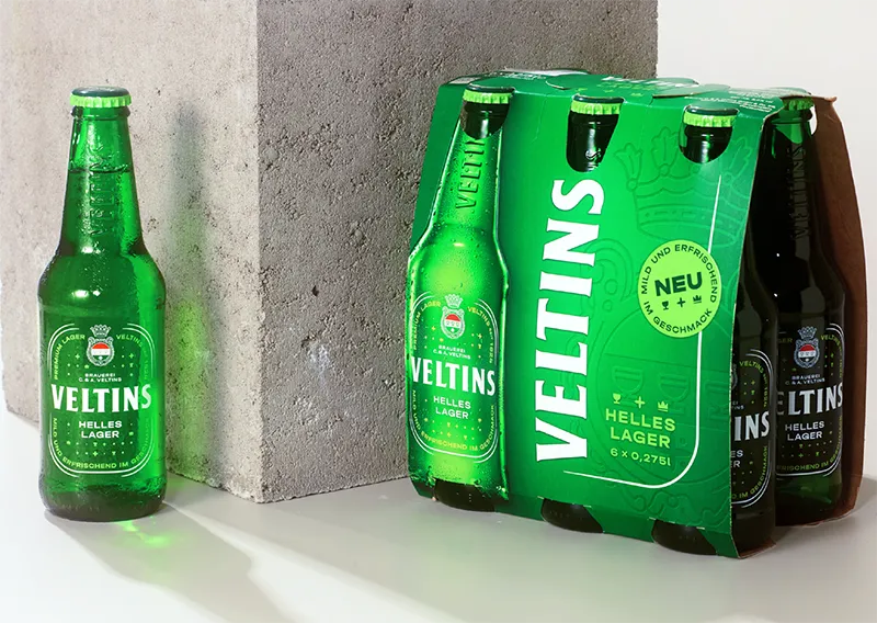 Helles Lager von Veltins