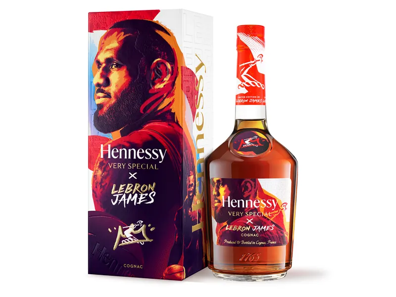 lebron james hennessy