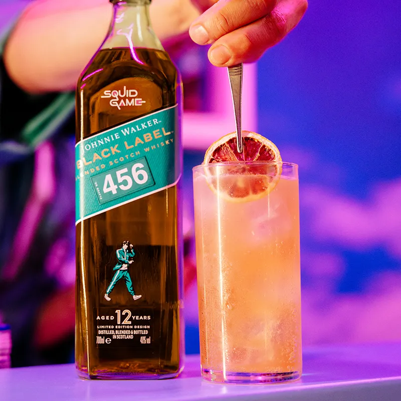 Johnnie Walker Squid Game Drink