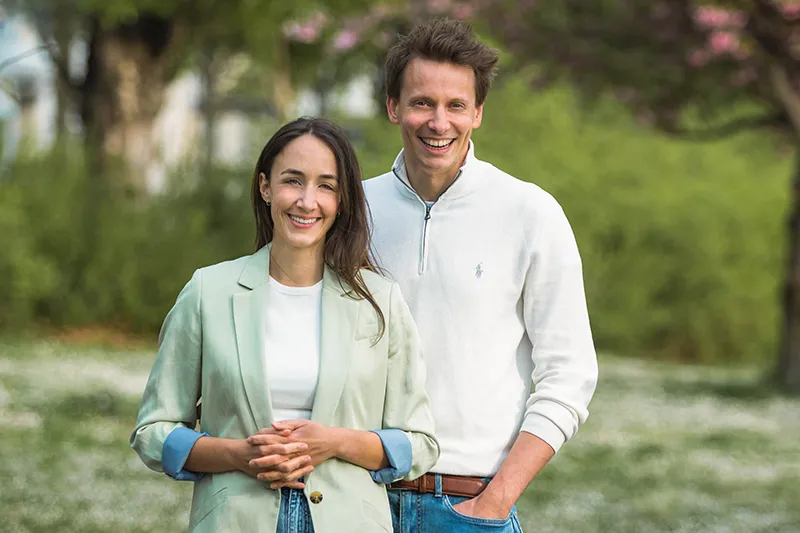 Lisah Dietrich und Constantin Müller