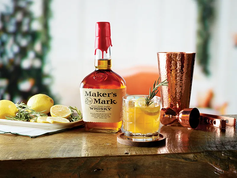 Maker's Mark Rosemary Maple Sour