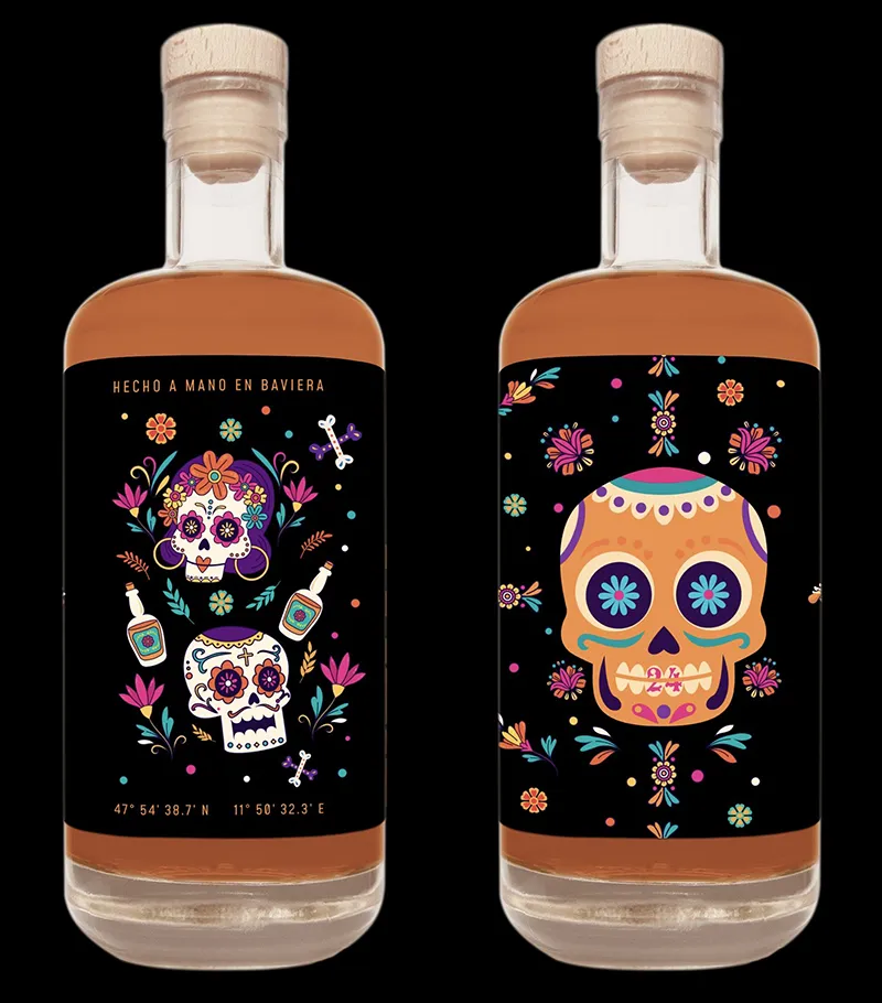 Mezcal Anejo Flasche