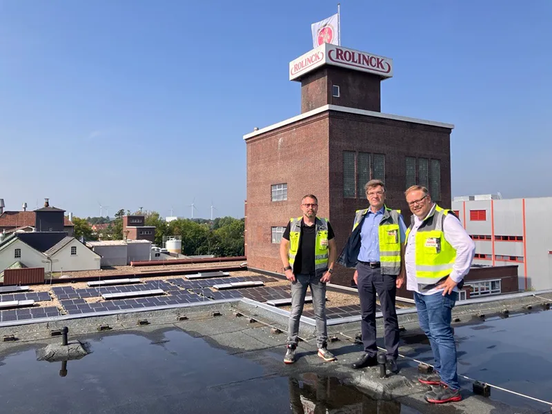 Rolinck Brauerei Solaranlage