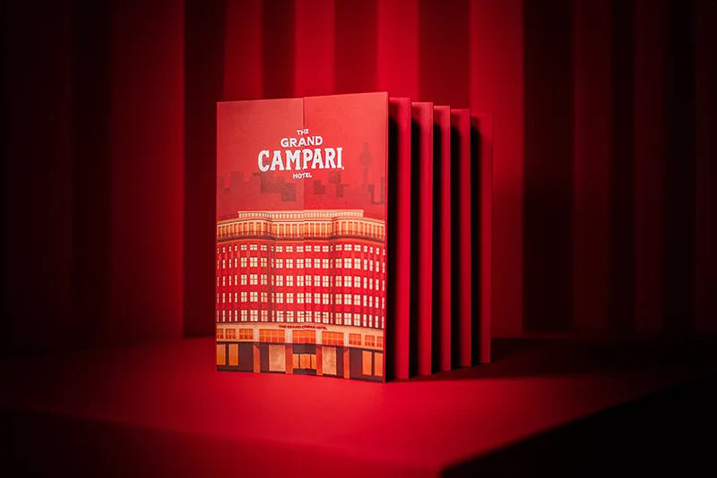 The Grand Campari Hotel Einladung