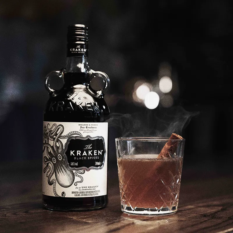 The Kraken Black Spiced Squid Bite