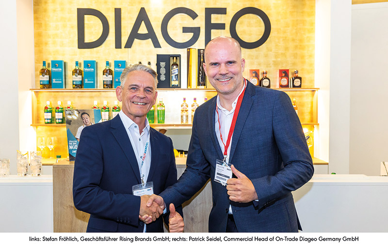 rising brands diageo