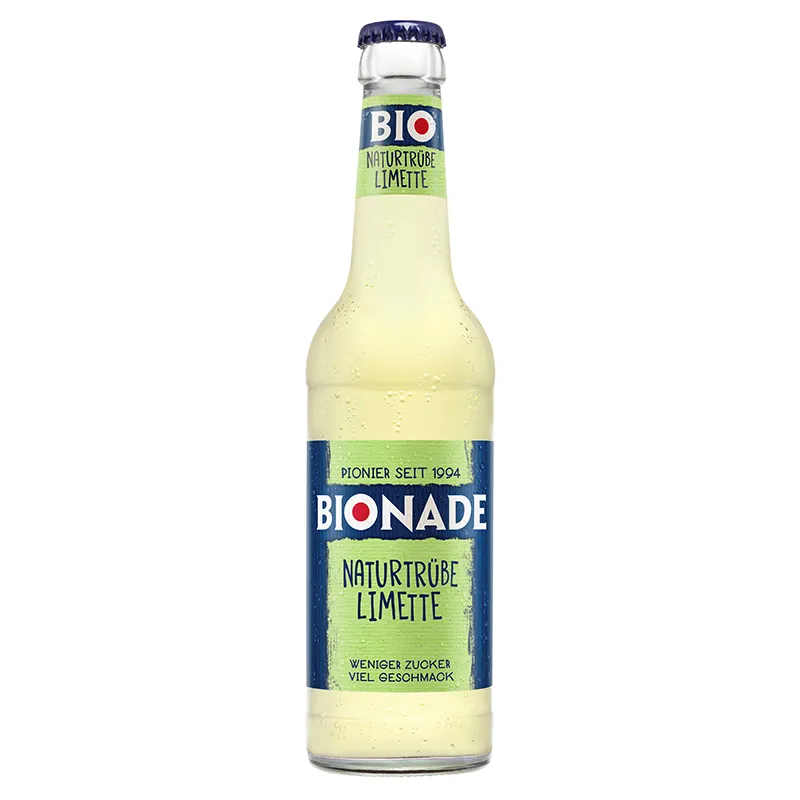 Bionade Naturtrübe Limette Flasche