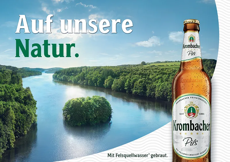 Krombacher Markendesign 2025