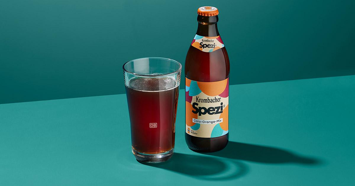 Krombacher Spezi Deutsche Bahn