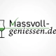 Maßvoll genießen Logo