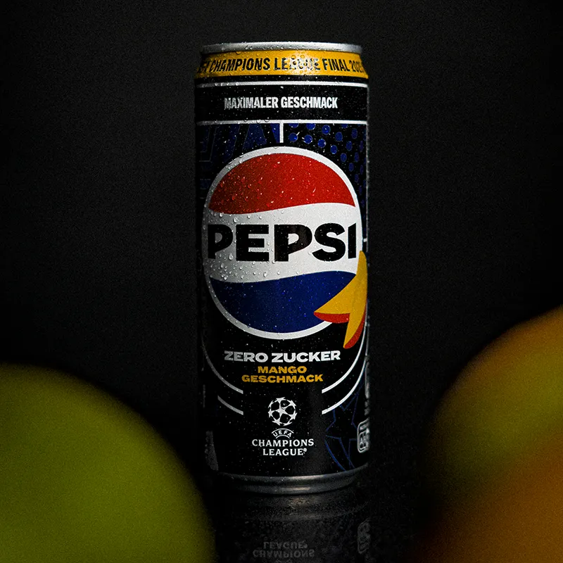 Pepsi Zero Mango Florian Wirtz