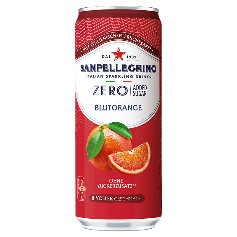 Sanpellegrino Zero Added Sugar Blutorange