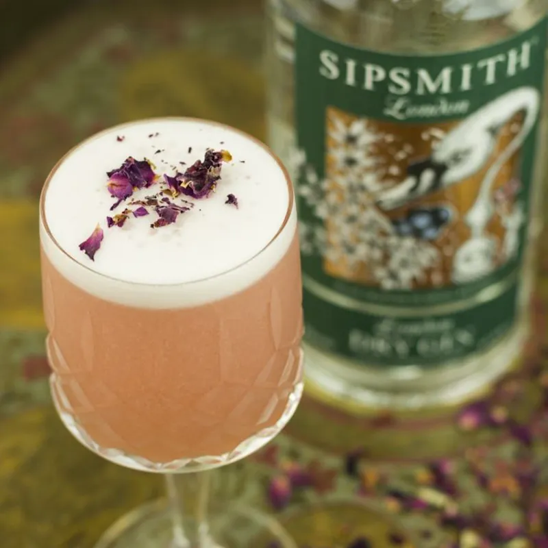 Valentinstag Drink Sipsmith