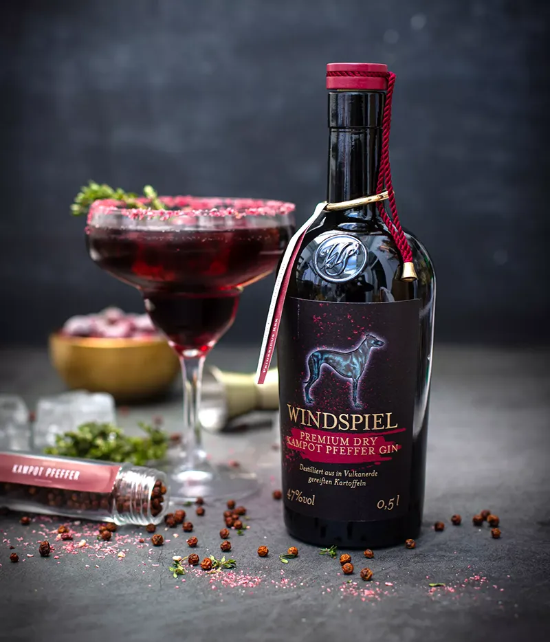 Windspiel Pfeffer Gin