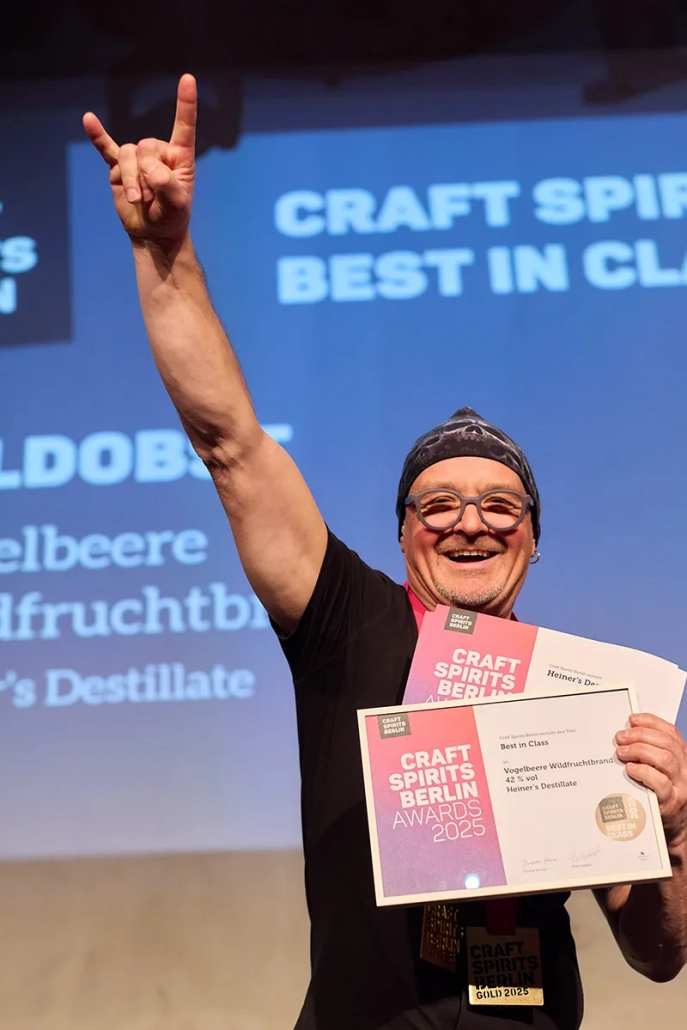 Craft Spirits Berlin Heiner’s Destillate